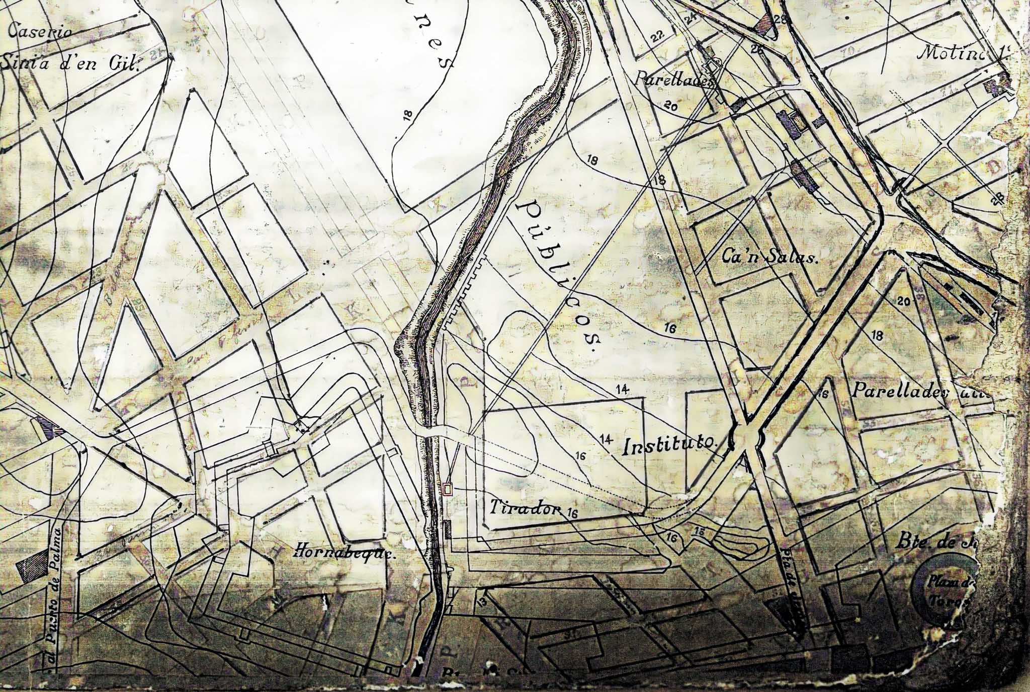 Les Parellades, les Parellades del Fortí, les Parellades d’Avall