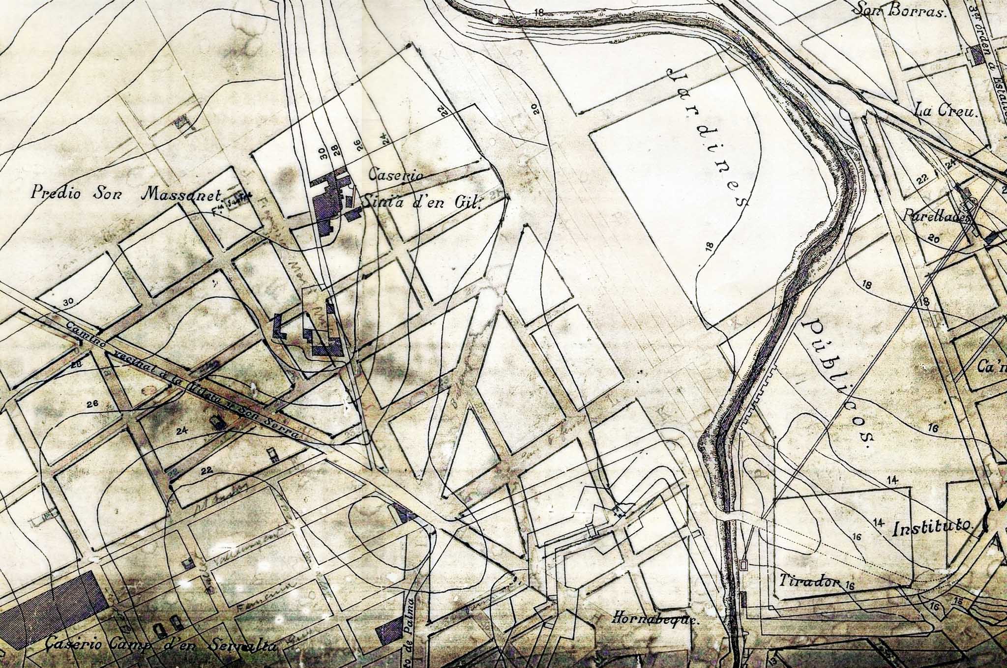 Son Gual, la Sínia d'en Gil, el Fortí