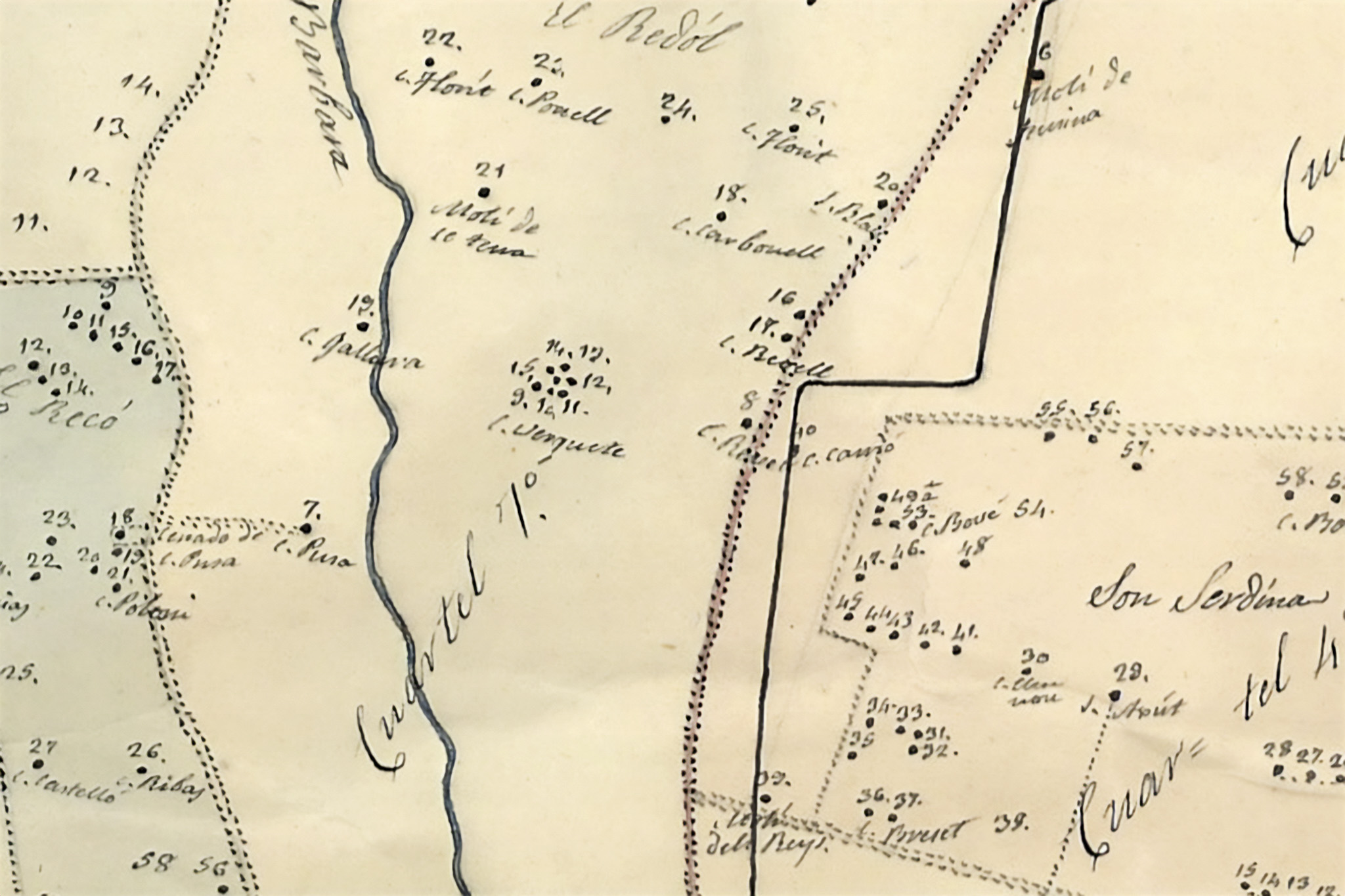 Can Vergueta, Son Porro, Cal Patró